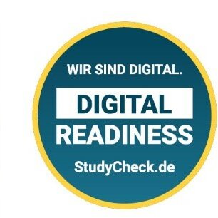 Die beiden jüngsten Auszeichnungen von studycheck.de für die Hochschule Hof; 